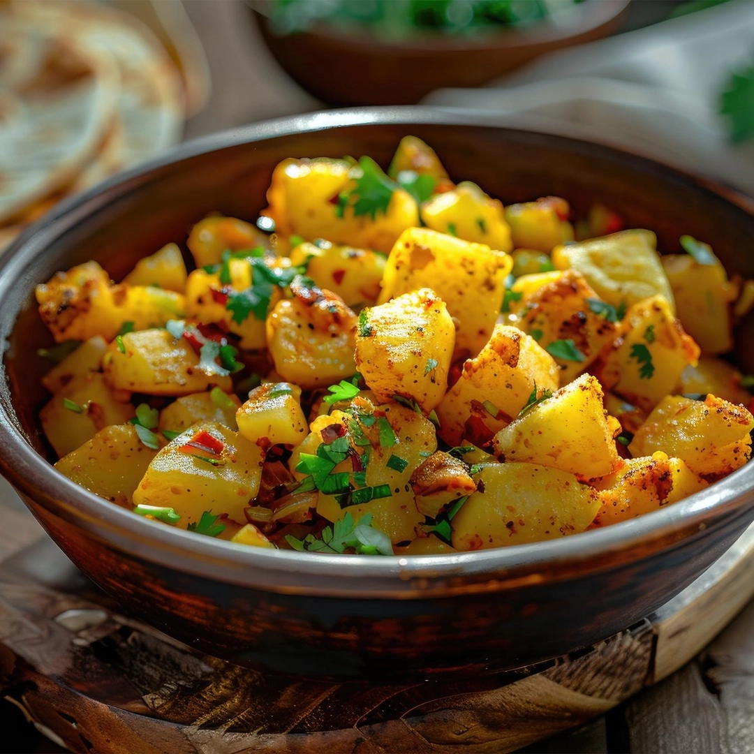 Batata Harra (Spicy potatoes)